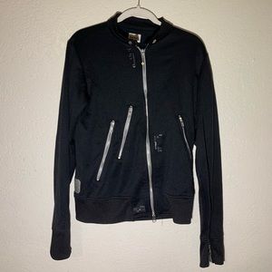 Diesel women’s size large hoodie black zip up